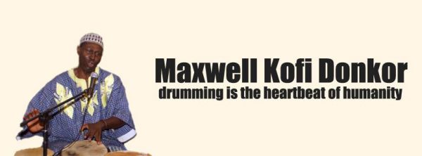 Intermediate Drum Class and Circle with Maxwell Kofi Donkor