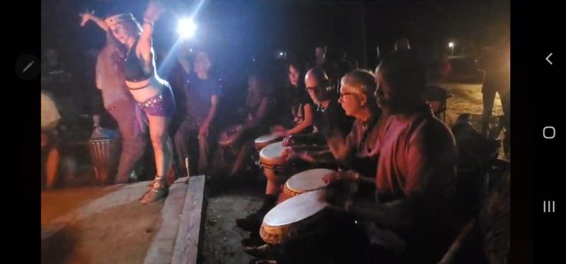 Dance at the Fire Circle